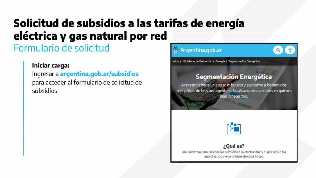 Se habilitó el formulario para mantener los subsidios en las boletas de